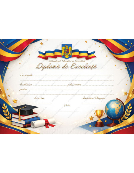 D010c Diploma de excelenta