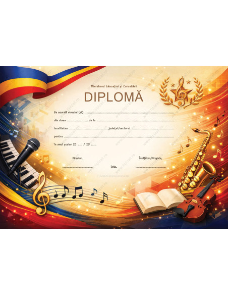 D020 Diploma muzica