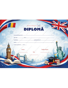 D023 Diploma engleza