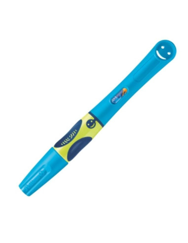 stilou-pelikan-graffix4-820349-varf-m-alimentare-rezerve-corp-plastic-1-rezerve-pentru-dreptaci-neon-blue-blister