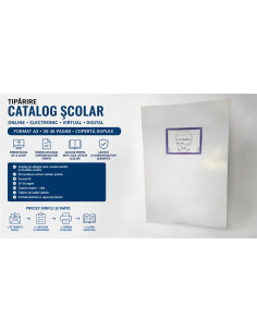 Tiparire catalog scolar online electronic virtual digital