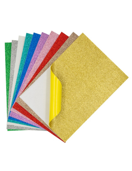 hartie-gumata-autoadeziva-a4-cu-sclipici-2mm-set-10-culori-colorarte