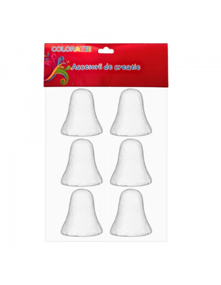 accesorii-creatie-polistiren-clopotel-alb-5cm-set-6-buc-colorarte-my19
