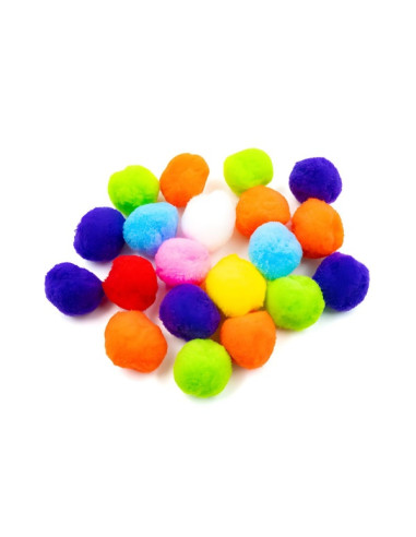accesorii-creatie-pom-pom-textil-diverse-culori-30mm-set-20-buc-colorarte