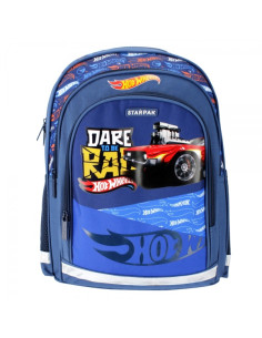 ghiozdan-starpak-hot-wheels-41cm-3-compartimente-2-buzunare-laterale-albastru-486066 2