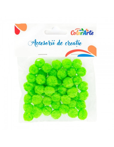 accesorii-creatie-pom-pom-verde-deschis-10mm-set-50-buc-colorarte-my22