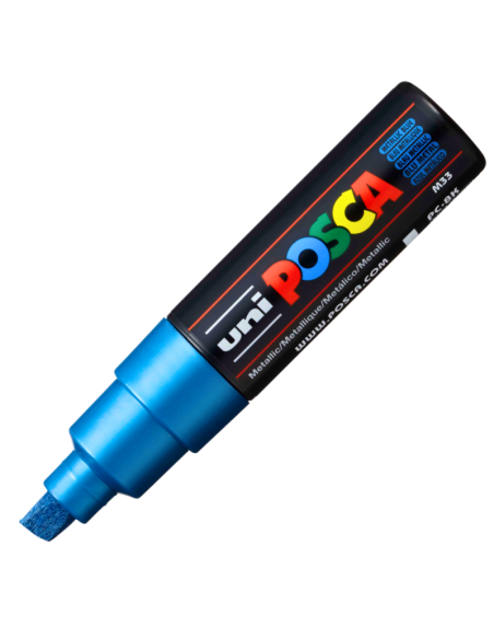 Marker UNI Posca PC-8K, varf tesit, 8.0mm