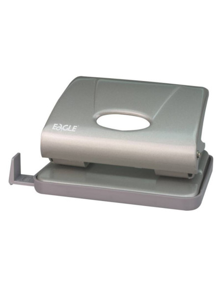 Perforator Eagle 706, 15 coli, plastic, negru