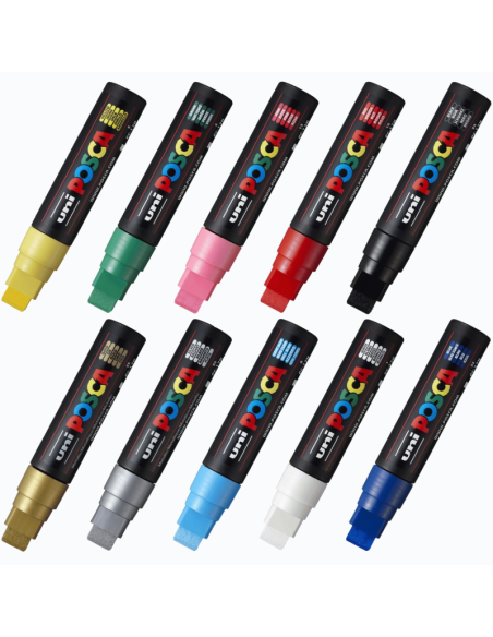Marker UNI Posca PC-17K, varf tesit, 15.0mm
