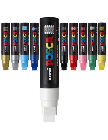 Marker UNI Posca PC-17K, varf tesit, 15.0mm