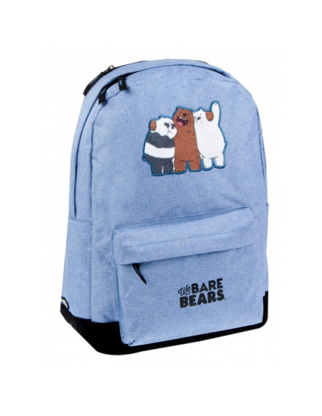 Ghiozdan Starpak We Bare Bears, gradinita, 1 compartiment, 2 buzunare, albastru, 410015
