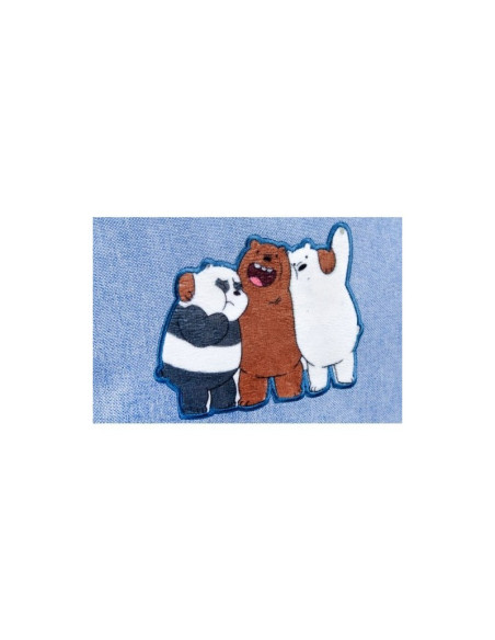 Ghiozdan Starpak We Bare Bears, gradinita, 1 compartiment, 2 buzunare, albastru, 410015