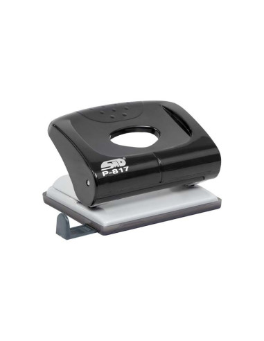 Perforator STD P-817, 20 coli, plastic, negru