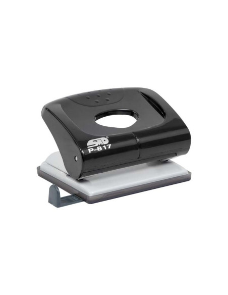 Perforator STD P-817, 20 coli, plastic, negru