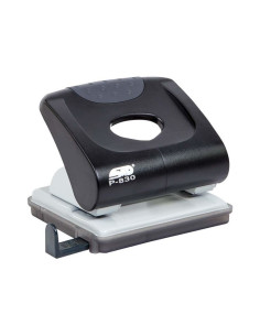 Perforator STD P-830-190, 30 coli, plastic, negru