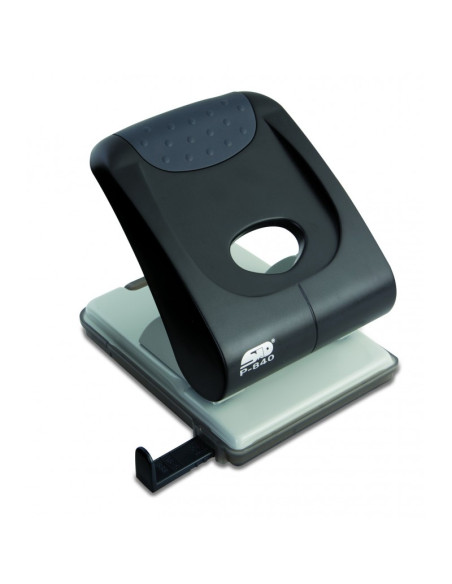 Perforator STD P-840, 40 coli, plastic, negru