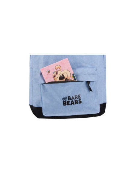 Ghiozdan Starpak We Bare Bears, gradinita, 1 compartiment, 2 buzunare, albastru, 410015