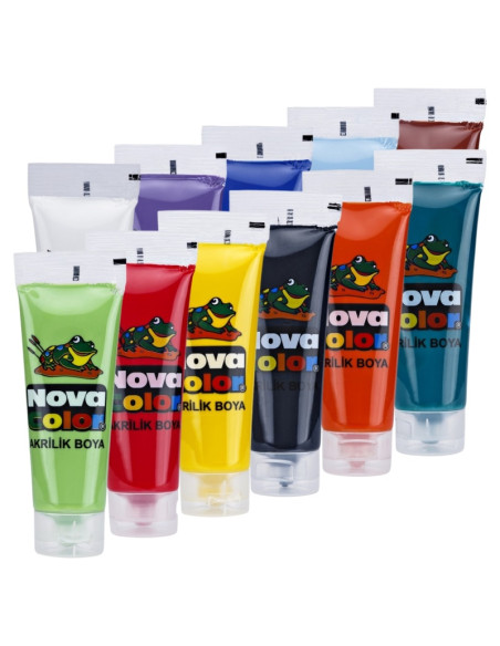 Culori acrilice Nova Color, 75ml