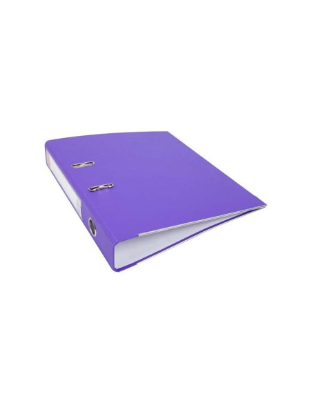 Biblioraft plastifiat Noki, A4, portret, 5cm, buzunar eticheta, inele metalice