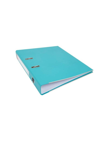 Biblioraft plastifiat Noki, A4, portret, 5cm, buzunar eticheta, inele metalice