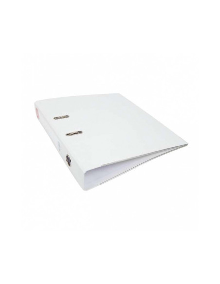 Biblioraft plastifiat Noki, A4, portret, 5cm, buzunar eticheta, inele metalice