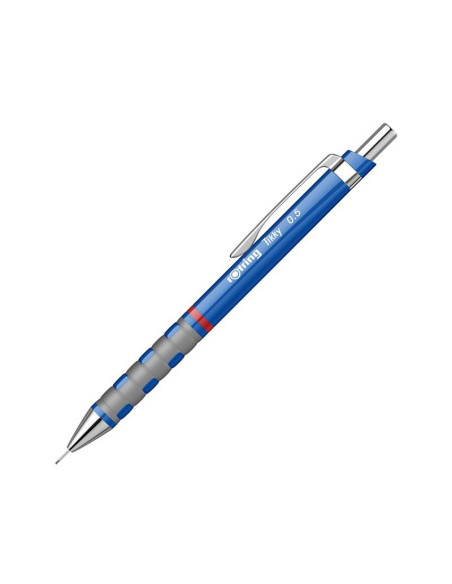 Creion mecanic Rotring Tikky, 0.5mm, corp plastic rezistent diverse culori, cu guma de sters