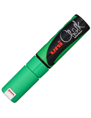 Marker cu creta UNI Chalk PWE-8K, varf tesit, 8.0mm
