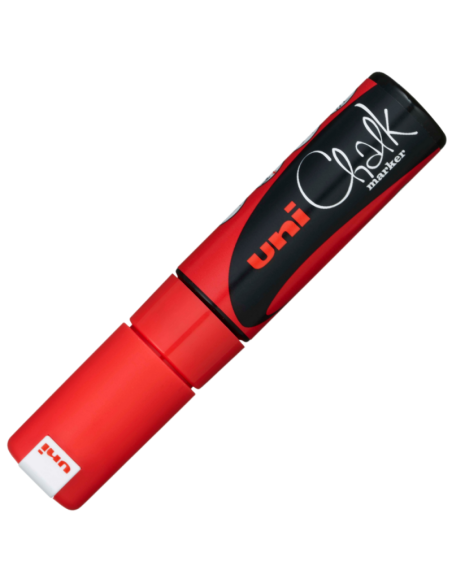 Marker cu creta UNI Chalk PWE-8K, varf tesit, 8.0mm