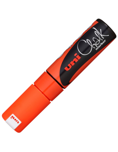 Marker cu creta UNI Chalk PWE-8K, varf tesit, 8.0mm