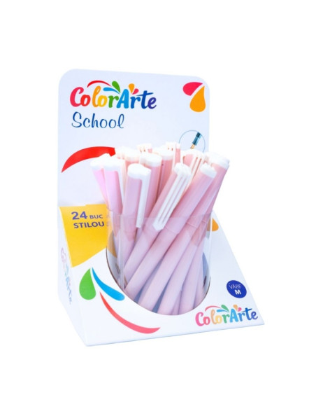 Stilou Colorarte 1102B, penita ascunsa, alimentare rezerve