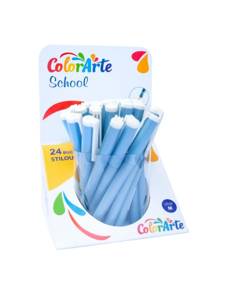 Stilou Colorarte 1102B, penita ascunsa, alimentare rezerve