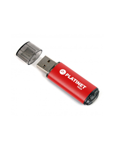 Stick memorie 16GB Platinet PMFE16, USB 2.0, carcasa aluminiu