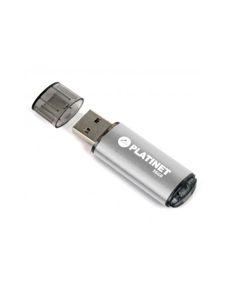 Stick memorie 16GB Platinet PMFE16, USB 2.0, carcasa aluminiu