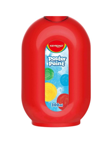 Culori tempera Keyroad, 300ml, culori de baza