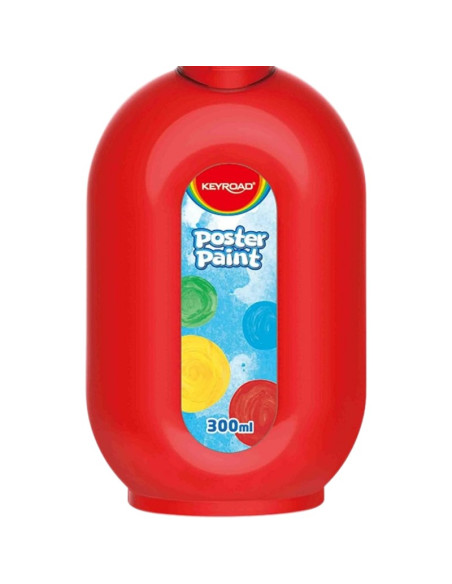 Culori tempera Keyroad, 300ml, culori de baza