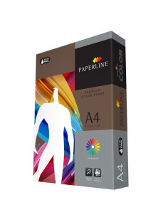 Hartie colorata A4 Paperline 43A, 80g/mp, maro, chocolate intens, top 500 coli