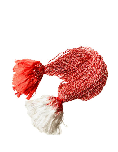 Snur martisor, fir rasucit 0.5mm mediu, 45cm, set 100 buc