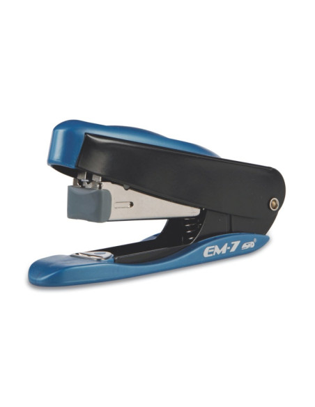 Capsator STD EM-7, 24/6, 20 coli, 25mm, plastic, albastru/negru