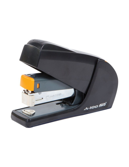 Capsator STD Less Effort A-100, 24/6 - 26/8, 25 coli, 48mm, capsare usoara plata, negru