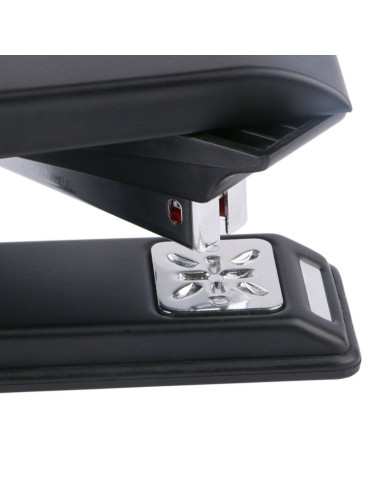 Capsator Eagle 9629, 24/6, 12 coli, 90mm, brat rotativ, metalic, negru