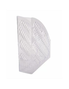Suport documente Ark 2050, vertical, plastic, transparent cristal / fumuriu 2