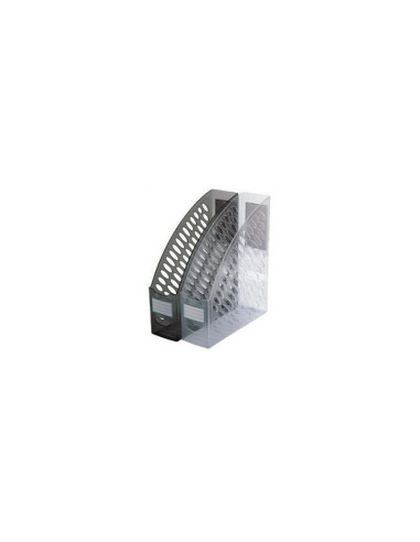 Suport documente Ark 2050, vertical, plastic, transparent cristal / fumuriu