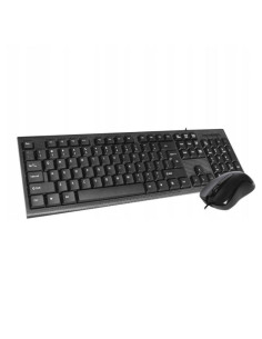 Set 2in1 - tastatura + mouse 1200dpi, Omega OKM09 / 45545, USB, negru