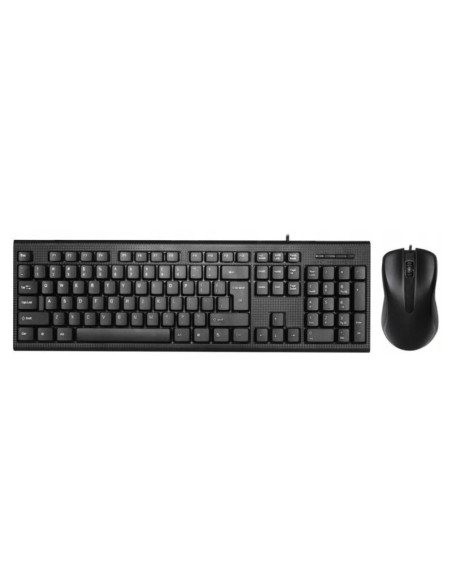 Set 2in1 - tastatura + mouse 1200dpi, Omega OKM09 / 45545, USB, negru