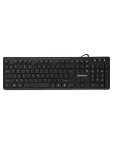Tastatura Omega Standard OK07B / 45687, USB, negru