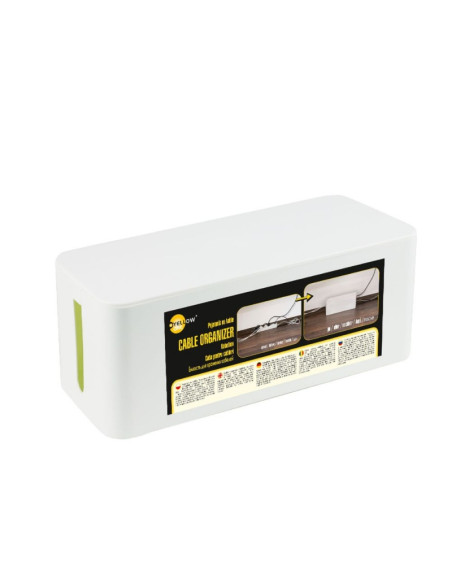 Organizator cablu Grand 120-1933 / YL-PK320B, alb