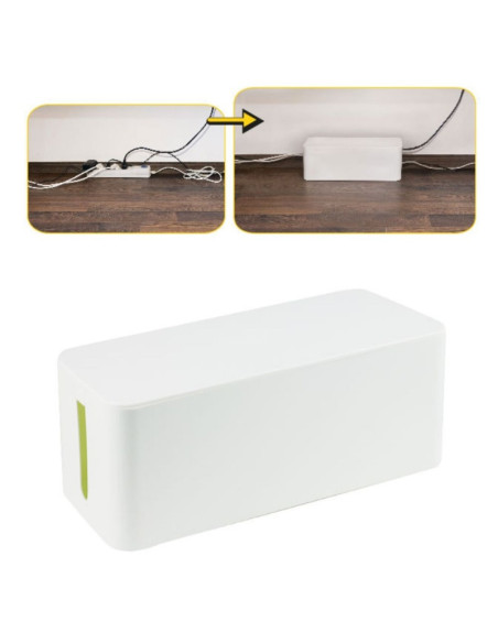 Organizator cablu Grand 120-1933 / YL-PK320B, alb