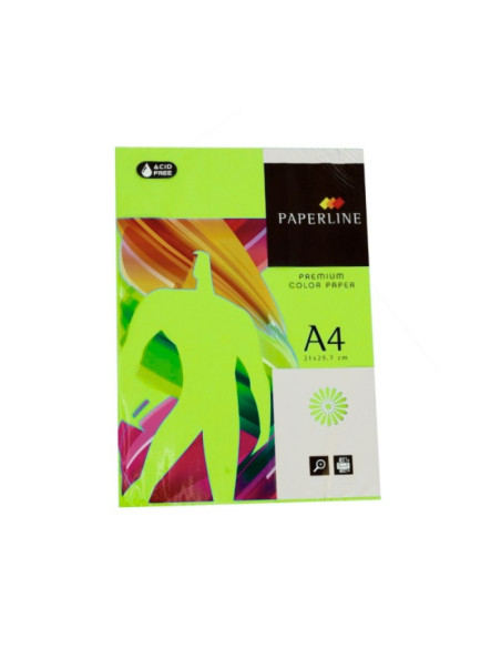 Hartie colorata A4 Fabrisa 15645/IT190, 80g/mp, verde pastel, top 500 coli