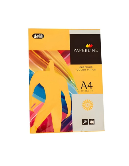 Hartie colorata A4 Fabrisa 15647/IT200, 80g/mp, auriu intens, top 500 coli
