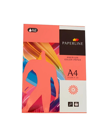 Hartie colorata A4 Fabrisa 15651/IT250, 80g/mp, rosu intens, top 500 coli